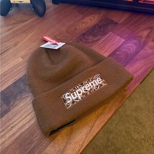 Supreme Olive Knit Beanie